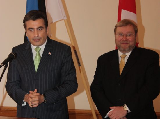 RK liige Mart Laar saab Gruusia president Mihheil Saakašvililt aumärgi